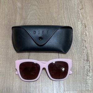 DIFF Pink Sunglasses for Women. Never worn